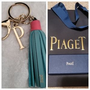 Piaget Keychain with Gift Box and Shopping Bag